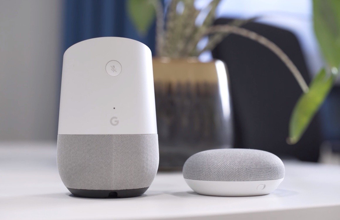 google home praat