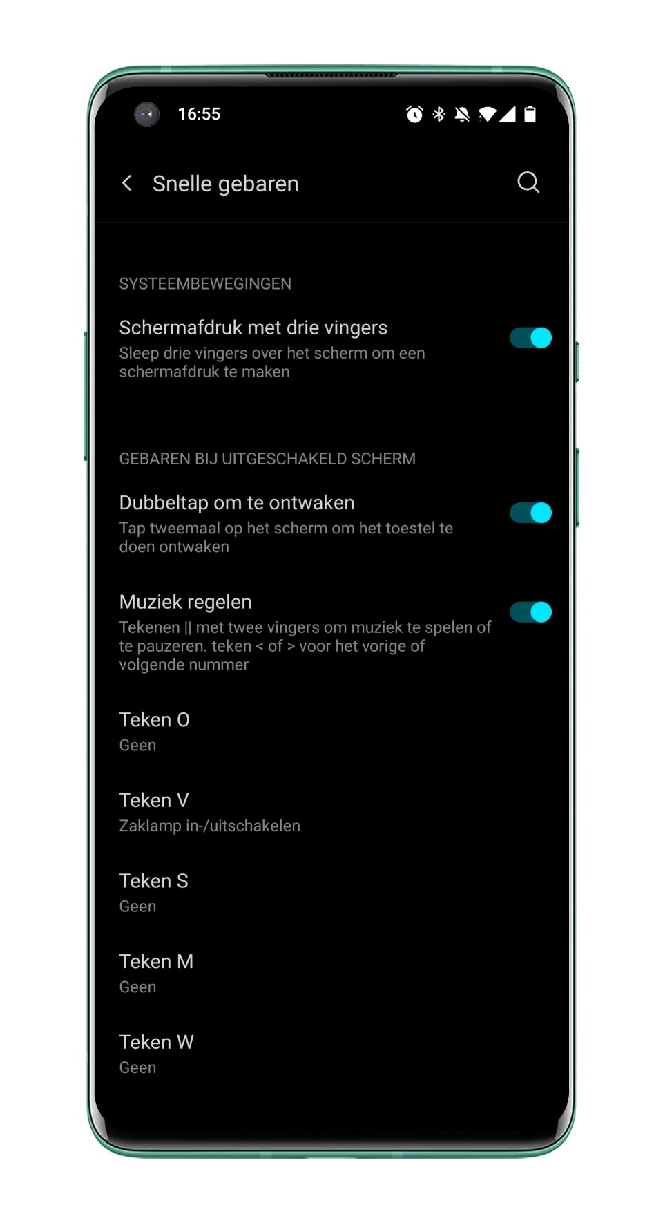 OnePlus 9 Pro - Snelle Gebaren