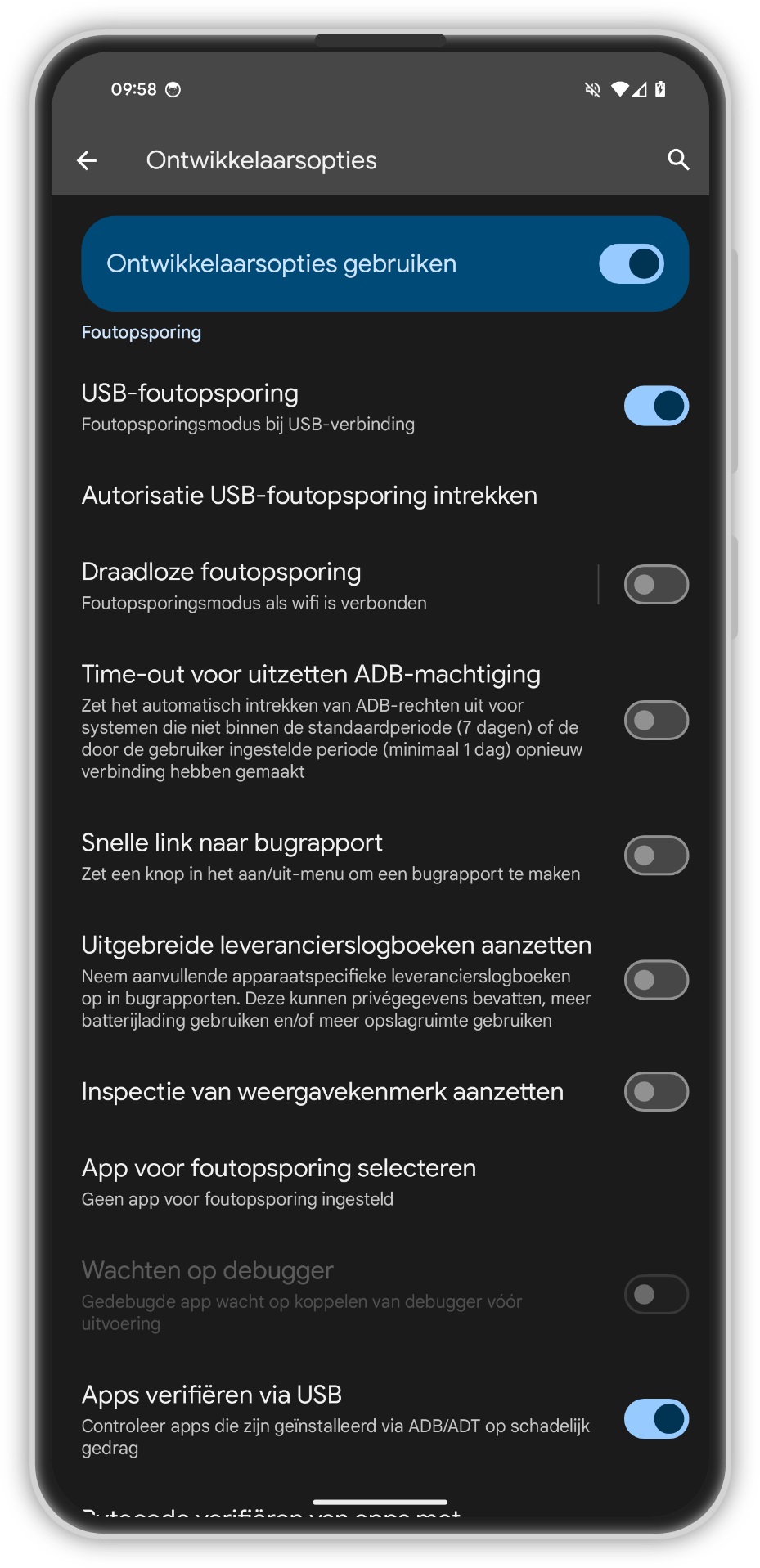 Usbdebugging zo bedien je een smartphone met kapot scherm