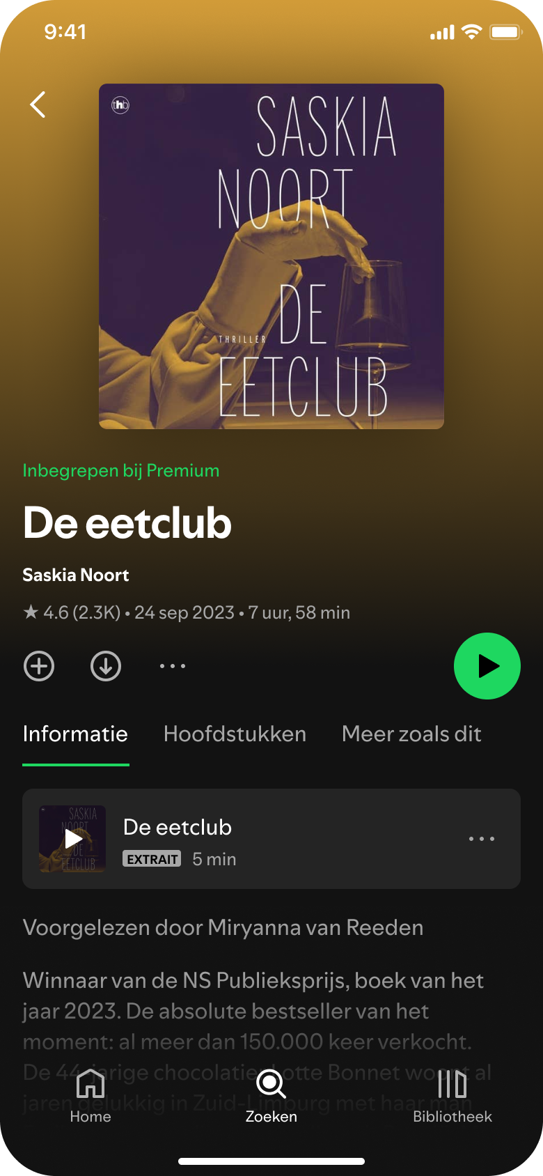 Spotify Audiobooks