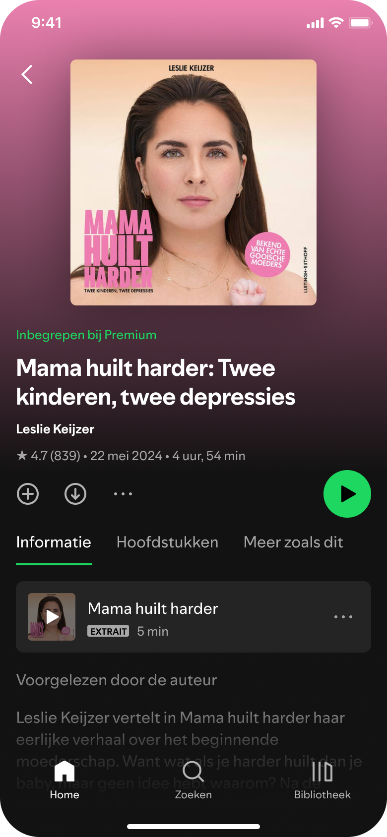 Spotify Audiobooks