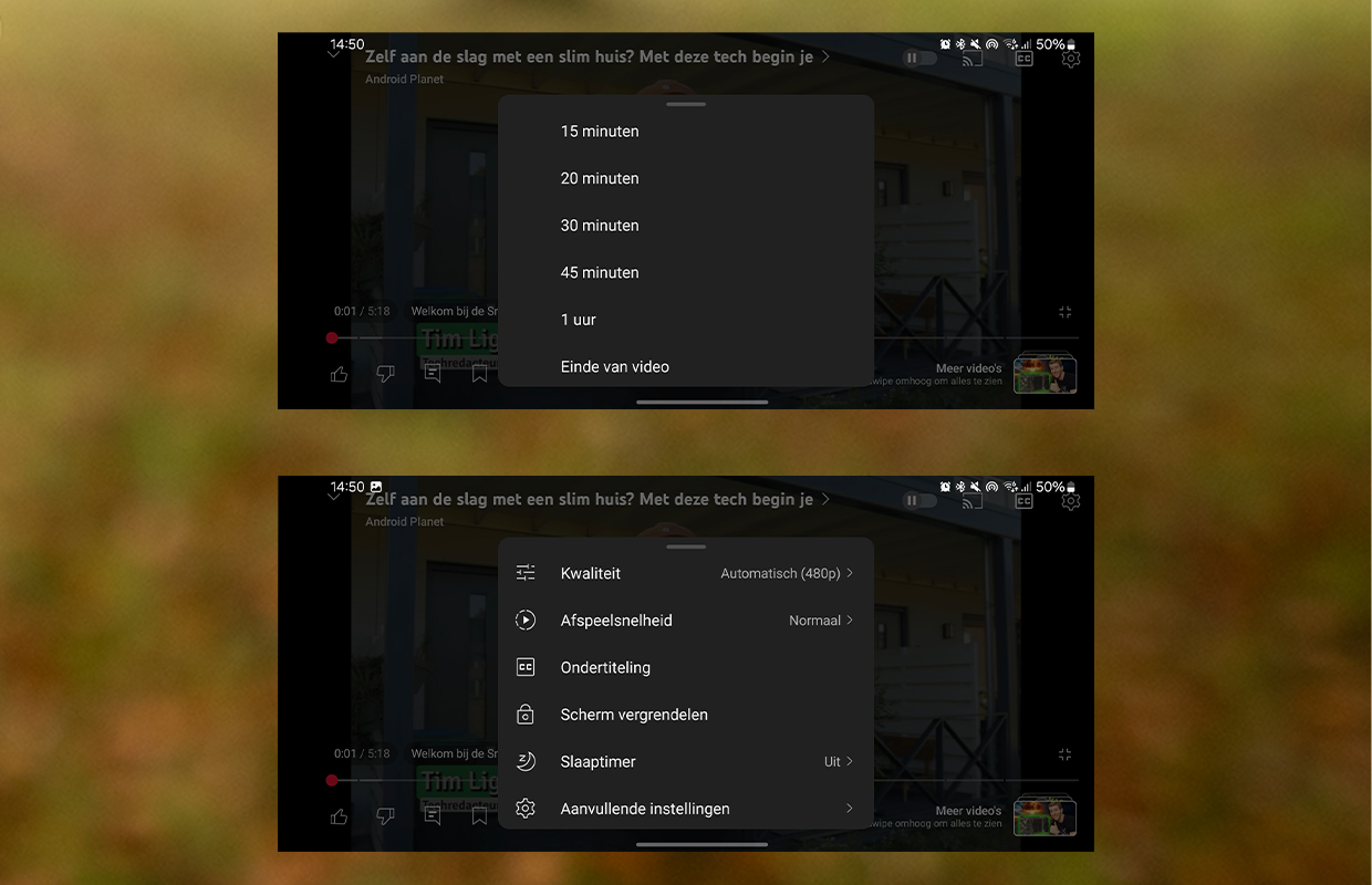 youtube slaaptimer