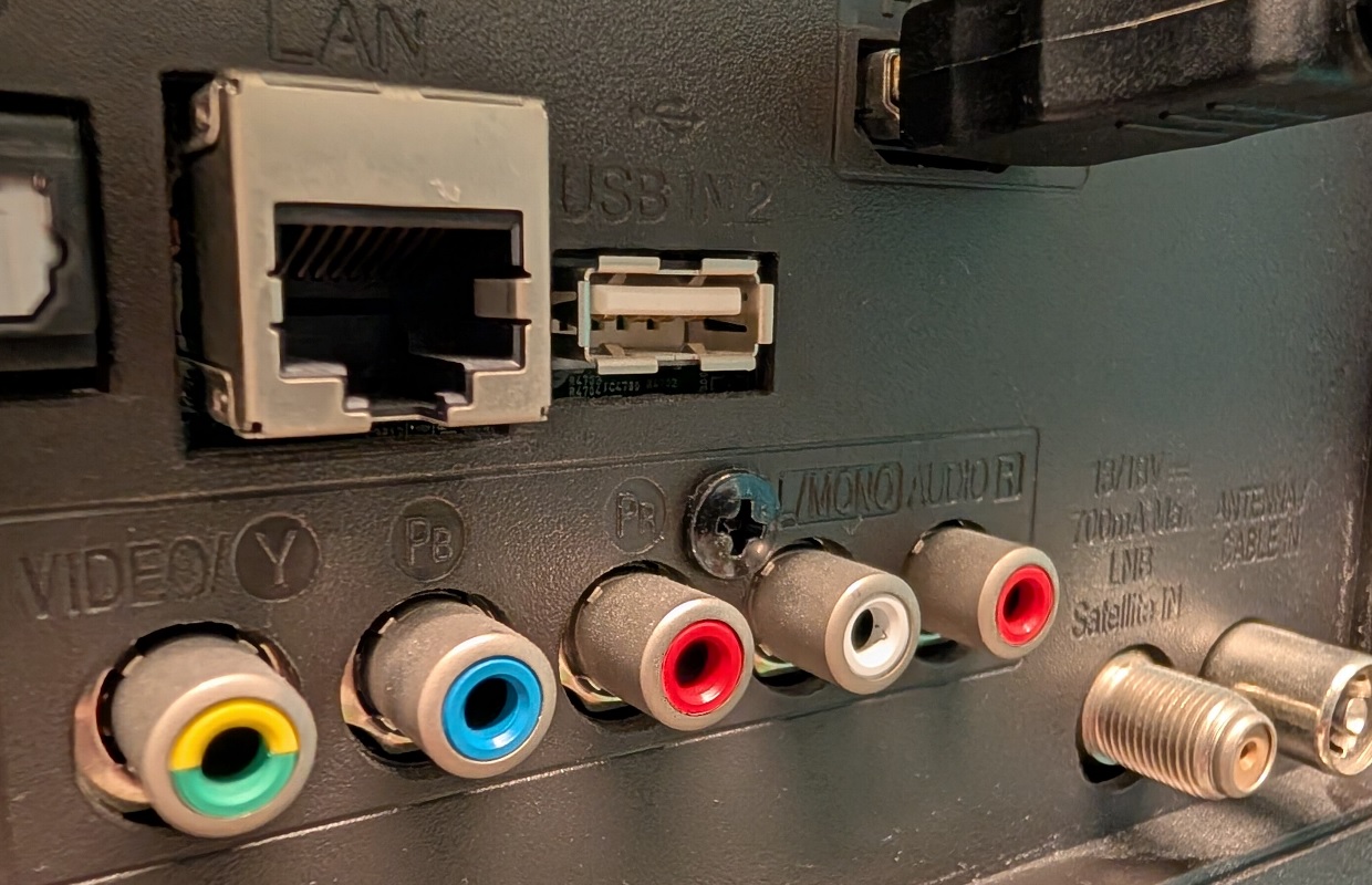 USB-poort televisie