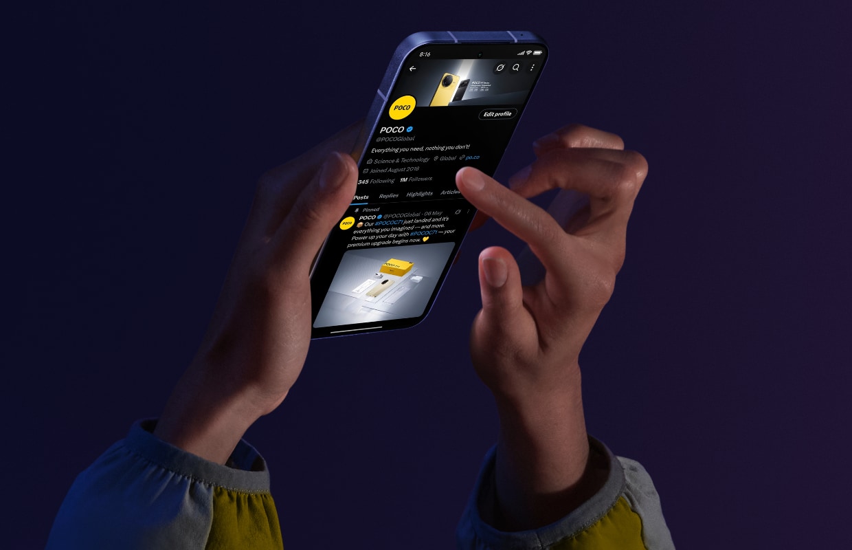 Poco F7 officieel aangekondigd