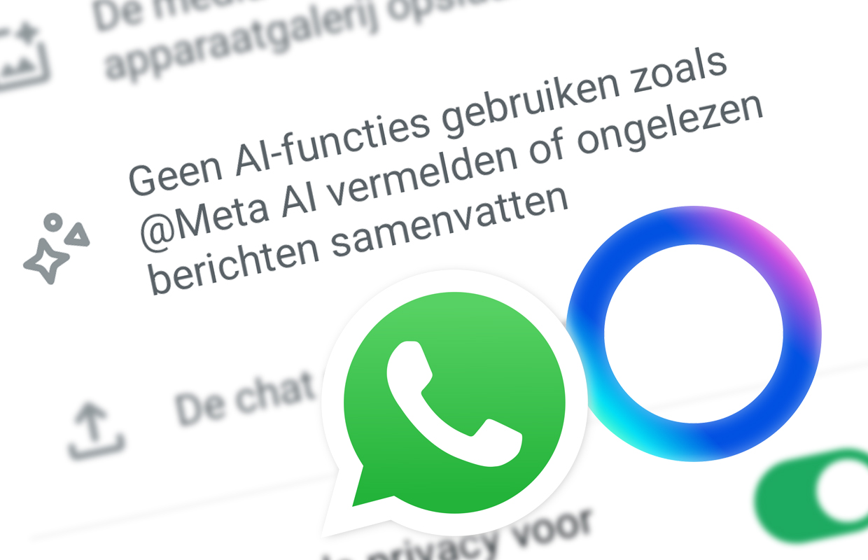 Zo schakel je Meta AI uit in WhatsApp-gesprekken