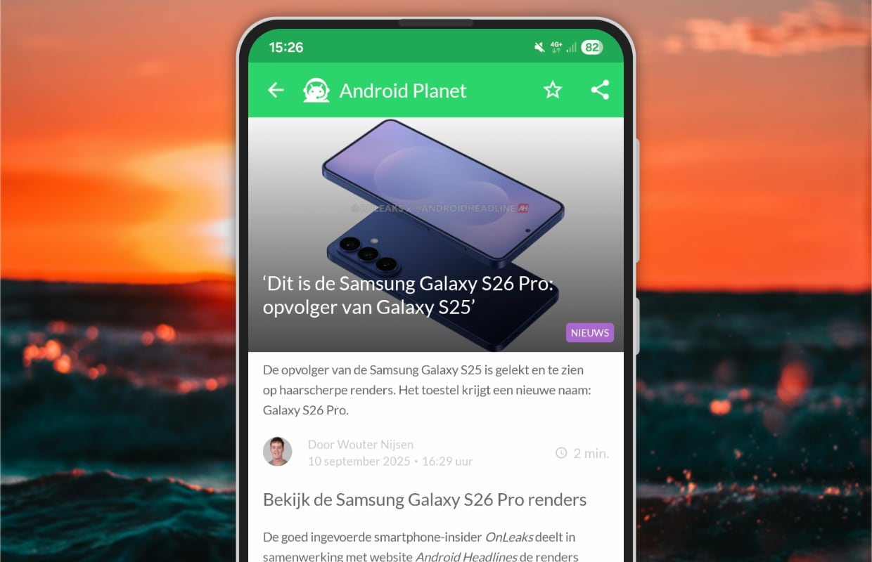Samsung Galaxy S26 Pro gelekt en Xiaomi 15T op komst (Android-nieuws #37)