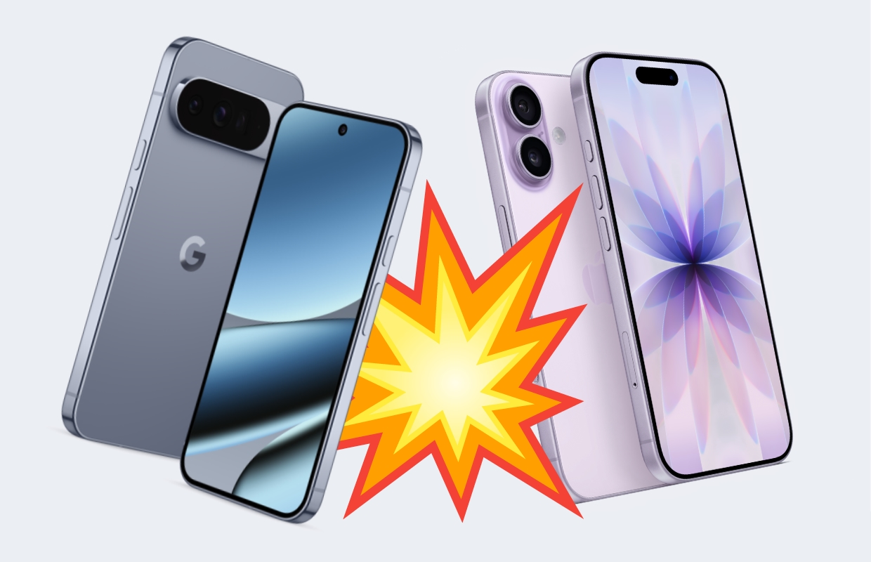 Google Pixel 10 versus iPhone 17: dit zijn de 5 grootste verschillen