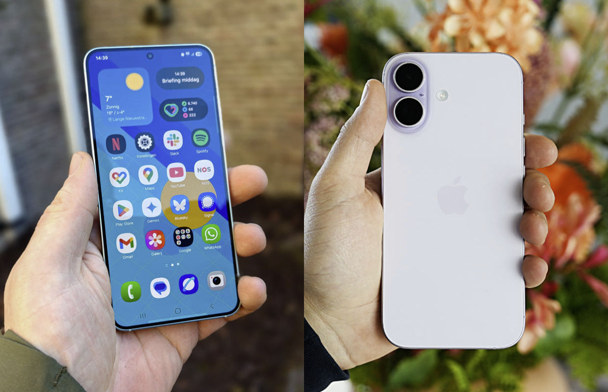 Samsung Galaxy S25 vs iPhone 17: de 6 grootste verschillen