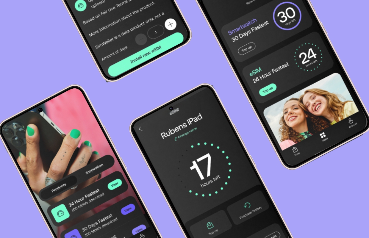 SimWallet: prepaid esim op al je apparaten (ook voor niet-Odido klanten) (ADV)